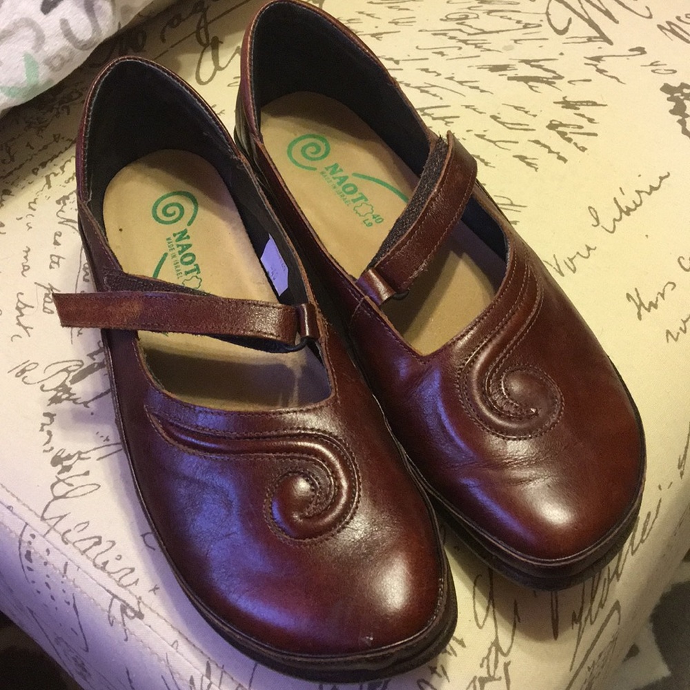 Naot leather Mary Janes - Matai